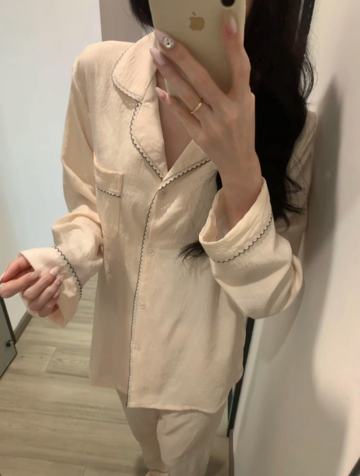 Ballerine Blanche Long sleeved pajamas