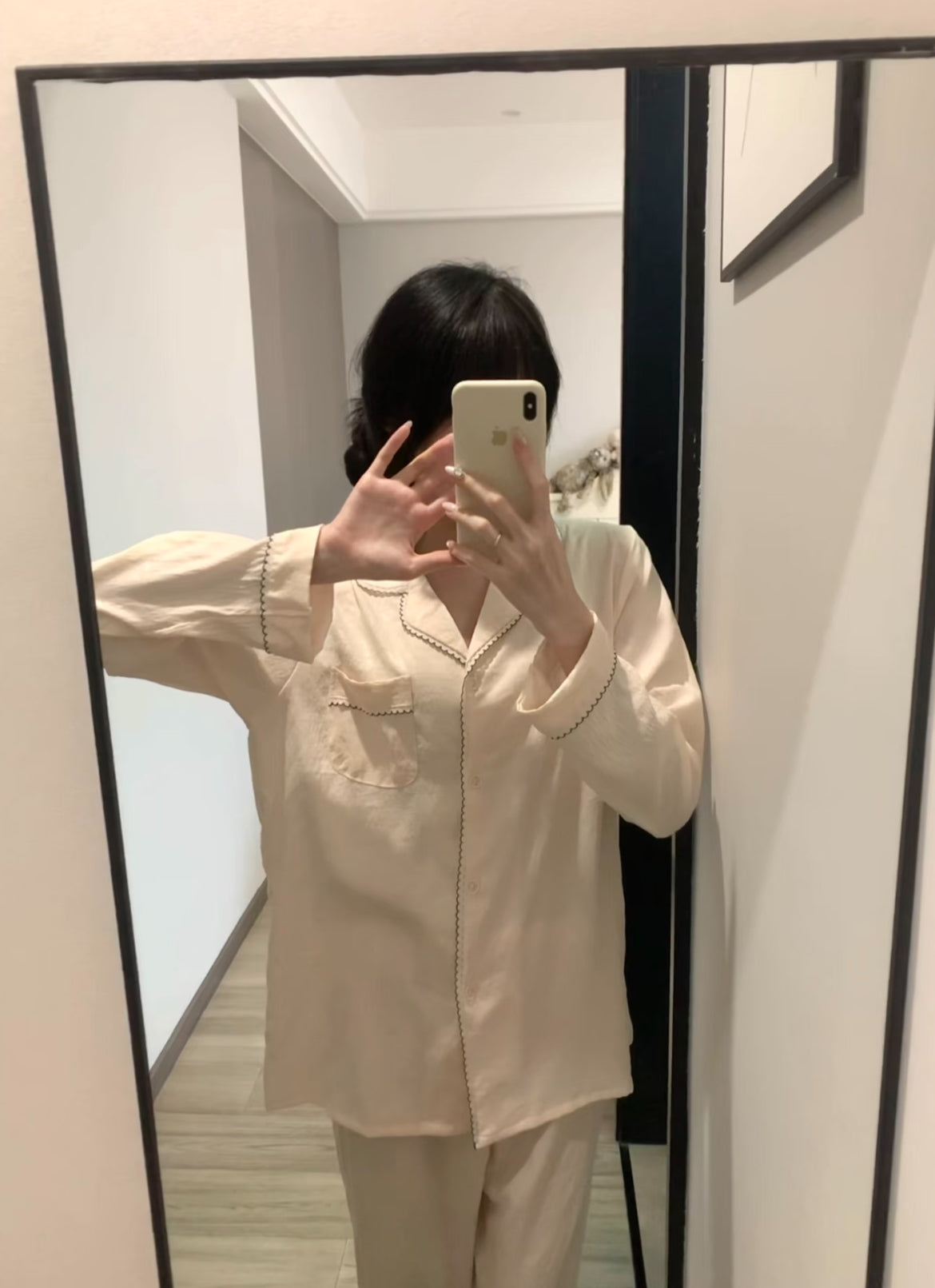 Ballerine Blanche Long sleeved pajamas