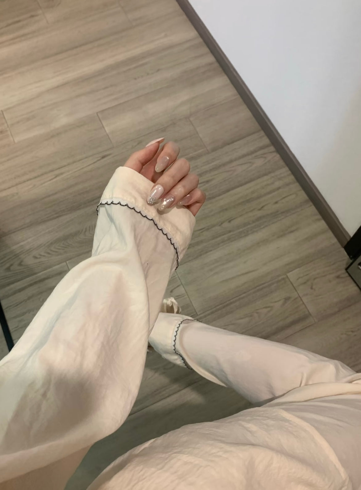 Ballerine Blanche Long sleeved pajamas