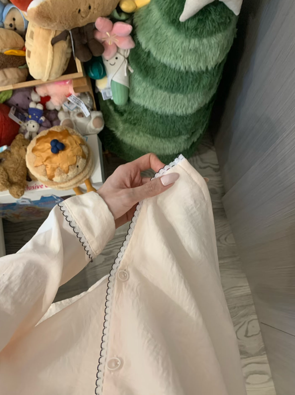 Ballerine Blanche Long sleeved pajamas