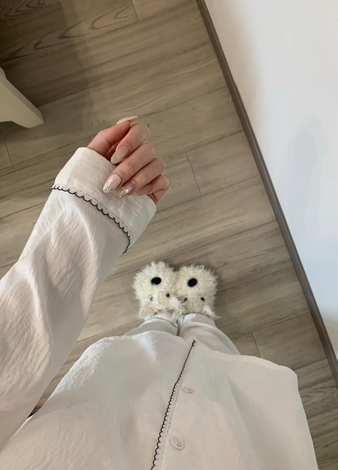 Ballerine Blanche Long sleeved pajamas