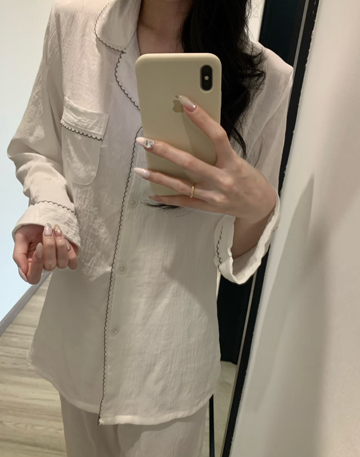 Ballerine Blanche Long sleeved pajamas