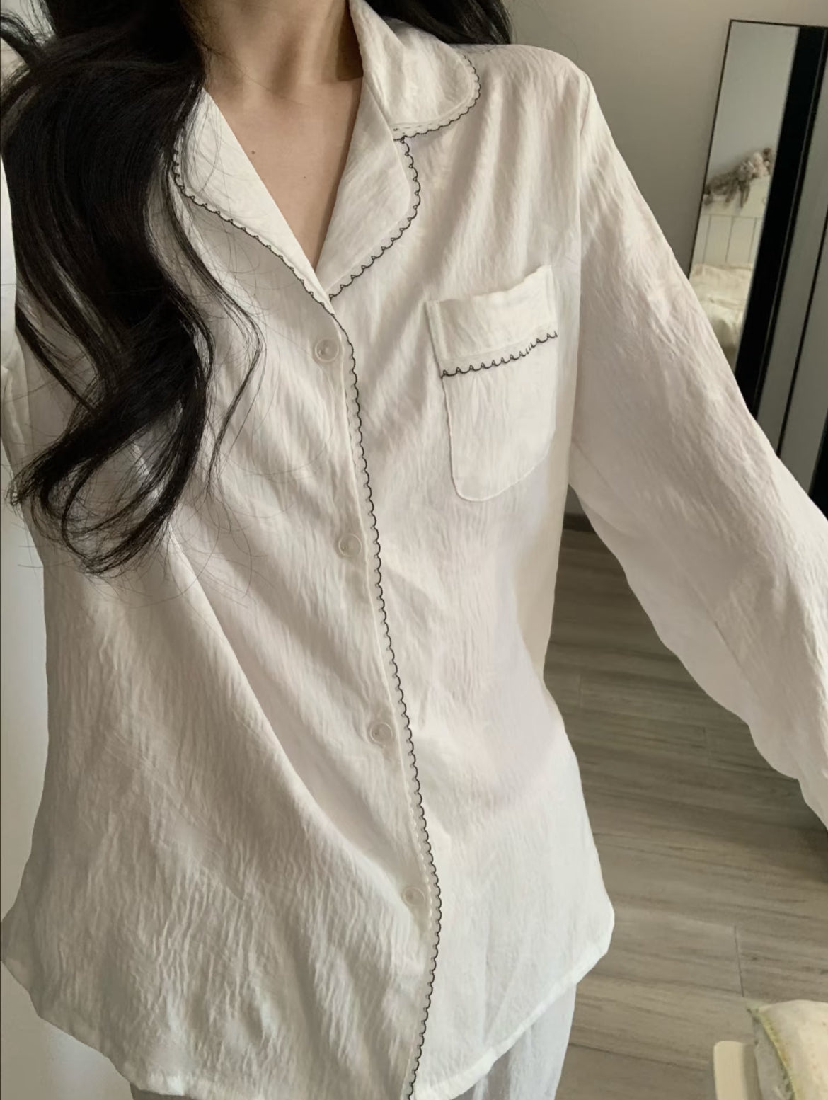 Ballerine Blanche Long sleeved pajamas